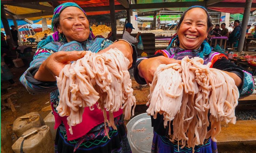 Asia's MOST ISOLATED Market!! Rare Mountain Hmong Food!! | TRIBAL VIETNAM EP6