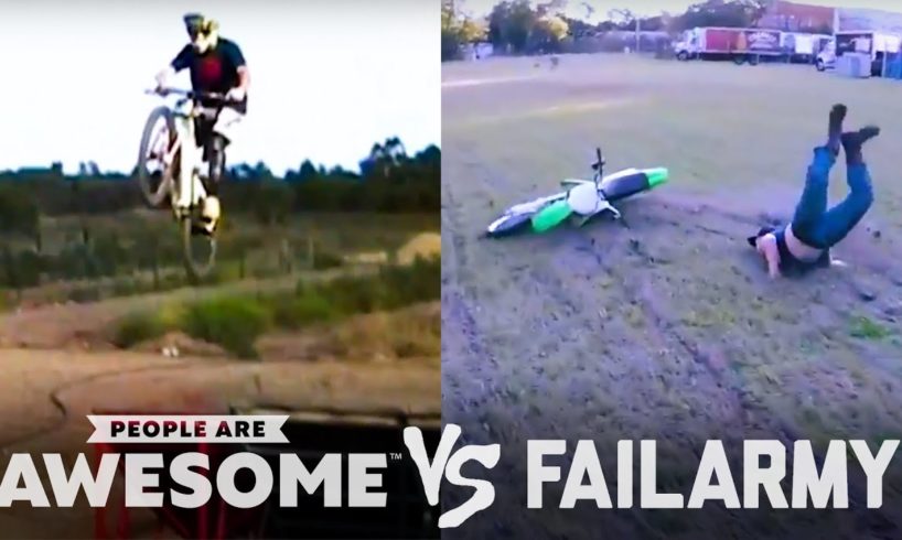 BMX, Rope Swings, Knives & More | People Are Awesome Vs. FailArmy