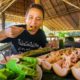 Backyard Food Paradise!! Farm to Table THAI FOOD in the Rainforest!! | Khao Sok, Thailand