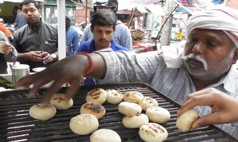 Best Place to Eat Street Food in Ranchi - 2 Piece Ghee Litti @ 80 rs - Famous Bhola Litti