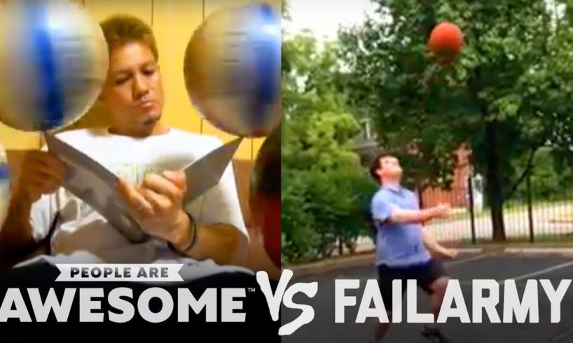 Birds Attacking Cyclists, Basketballs to the Face & More | People Are Awesome vs. FailArmy