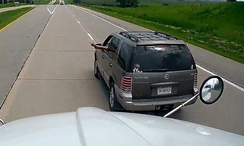 Brake Check Gone Wrong (TOTAL IDIOTS ON THE ROAD)