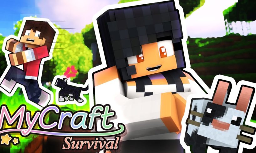 CUTEST PETS EVER! | MyCraft Minecraft Survival | Part 2