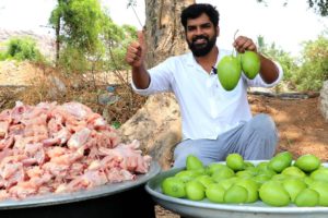 Chicken Biryani With Raw Mangoes | KACHA AAM BIRYANI FOR POOR | Distributing Chicken Biryani To Poor