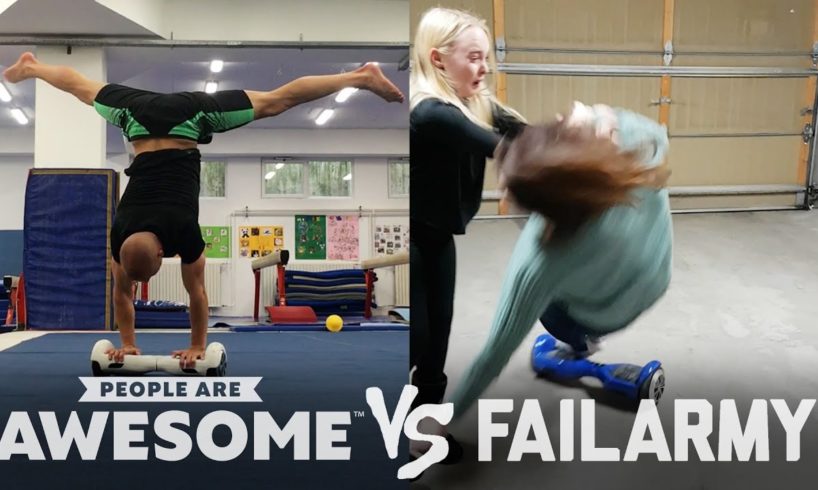 Drifting, Parkour, Hoverboarding & More Wins VS. Fails! | People Are Awesome VS. FailArmy