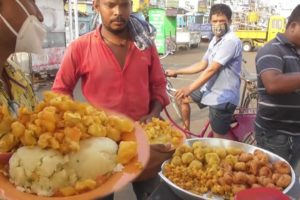 Early Morning Breakfast in Odisha ( Puri ) | 4 Piece Chapli @ 20 rs Plate | Indian Street Food