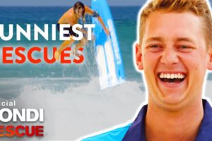 FUNNIEST Lifeguard Rescues In Bondi Rescue History