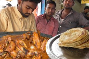 Famous Bombay Chicken Paratha in Ranchi - 1 Piece Chicken Chaap with 2 Paratha @ 60 rs