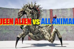 Far Cry 5 Arcade - Animal Fight: Queen Alien Arachnid vs All Animals