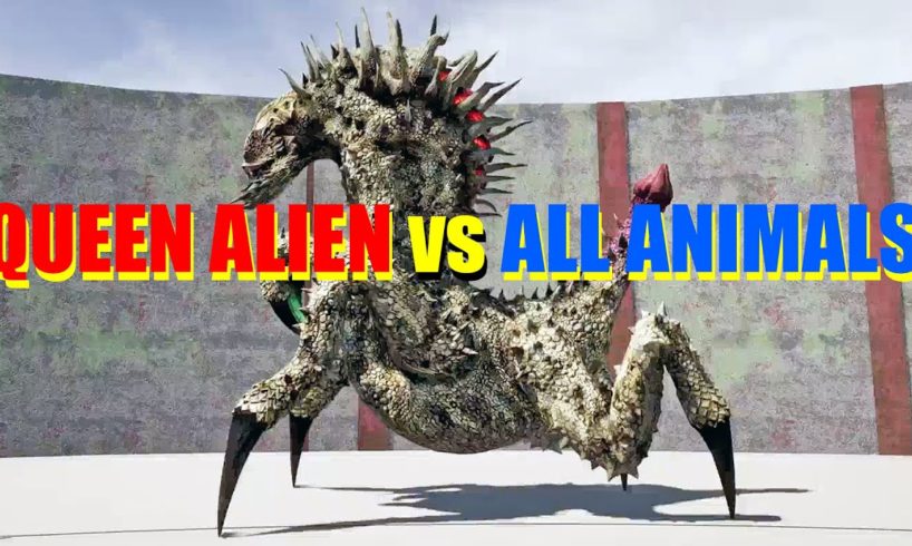 Far Cry 5 Arcade - Animal Fight: Queen Alien Arachnid vs All Animals