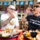 Food in Florida!! ? SWEET PINK SHRIMP + Yellowtail Snapper in Key Largo, USA!