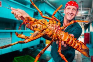 French Chef Prepares RARE Red Spiny LOBSTER 5 Ways!!