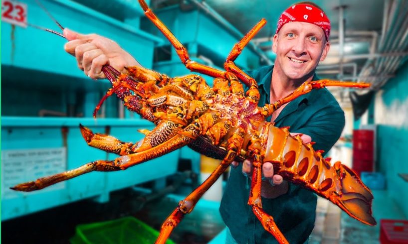 French Chef Prepares RARE Red Spiny LOBSTER 5 Ways!!