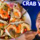 Golden CRAB YOLK!! Greatest Ever SPICY SEAFOOD on The Beach! ? ?