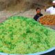 Green Coriander Rice With Chicken Fry || Yummy Coriander Rice Recipe || Nawabs Kitchen