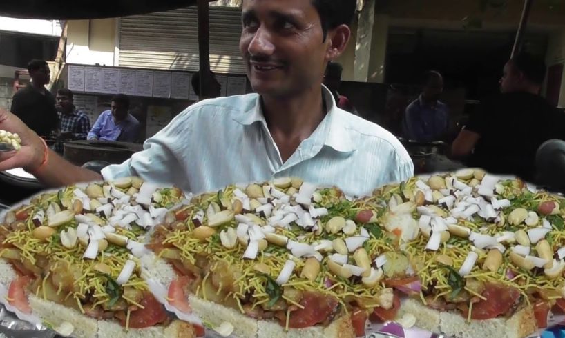 He is The Boss | Cheerful Street Vendor | Bread Toast & Masala Muri @ 40 Rs & 20 Rs | Street Food