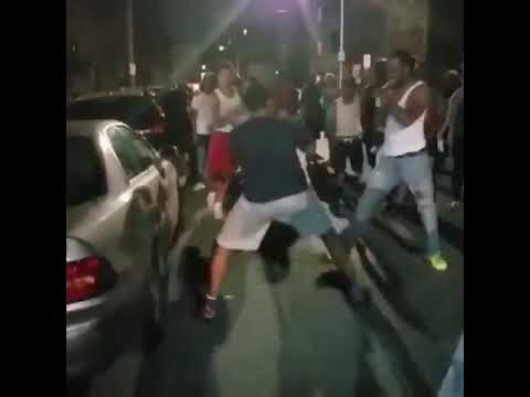 Hood Fight With Hilarious Commentary