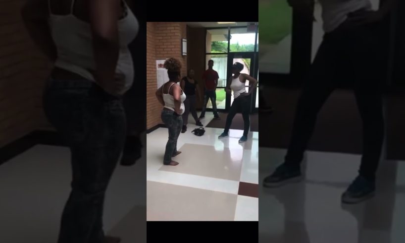 Hood fight at school