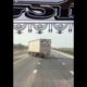Indian truck driver almost flips it (Idiot in cars) #shorts