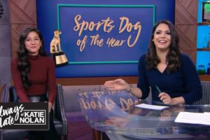 Katie Nolan and Mina Kimes judge the cutest dogs in sports | Always Late with Katie Nolan