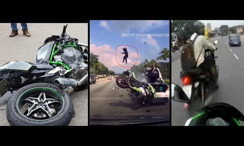 Kawasaki Ninja 250 / 300 / H2 / Crashed / Near Death - Compilation