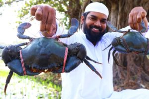 King Size Crab Masala Curry || Maharashtra Style Crab curry || Crab Cutting Skills || Nawabs Kitchen