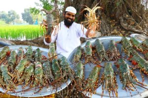 Lobster Biryani Recipe || Biryani Recipe // Lobster Cutting Skills || Nawabs Kitchen