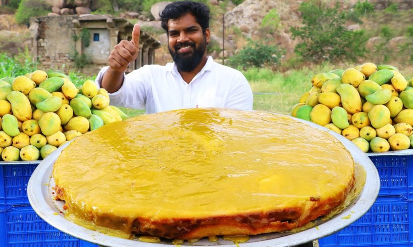 Mango Cake With Chicken Biryani | Real Mangoes Cake | Mango Cake Without Oven| Nawabs Kitchen