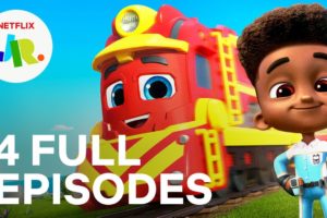 Mighty Express Season 1 FULL EPISODE 1-4 Compilation ? Netflix Jr