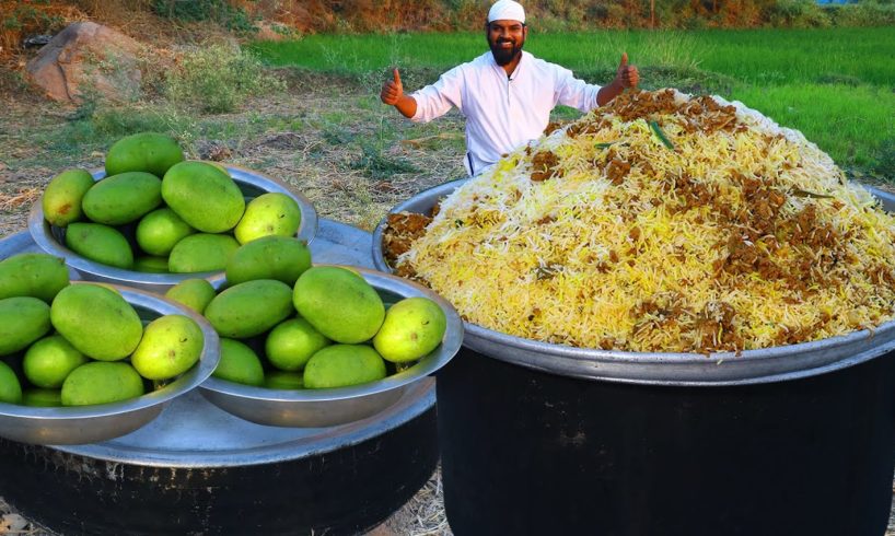 Mutton Biryani | Mango Mutton Keema Recipe | Mutton Biryani Recipe For Kids | Nawabs