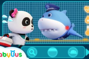 *NEW* Super Panda Rescues Police Shark | Super Rescue Team 8 | Baby Shark | Panda Cartoon | BabyBus