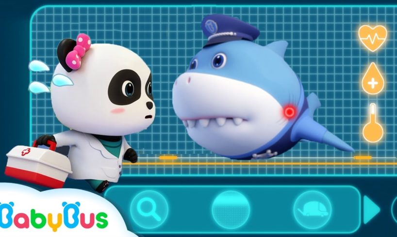 *NEW* Super Panda Rescues Police Shark | Super Rescue Team 8 | Baby Shark | Panda Cartoon | BabyBus