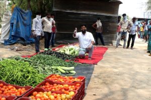 Nawabs Kitchen Distributing Vegetables to 1000 Poor People | NAWBAS