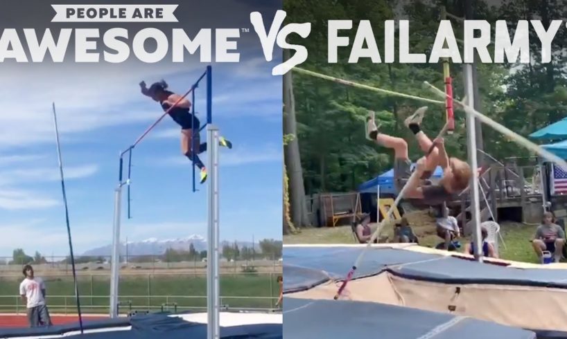 Pole Vaulting & More Wins & Wipeouts | People Are Awesome Vs. FailArmy