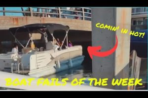 Pontoon boats gone wild | Boat Fails of the Week