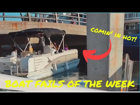 Pontoon boats gone wild | Boat Fails of the Week