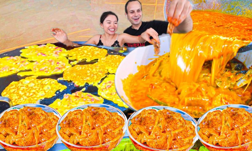 QUARANTINE Indian Street Food + GIANT FISH HEAD Curry Cooking at HOME!!! FULL RECIPE!!!