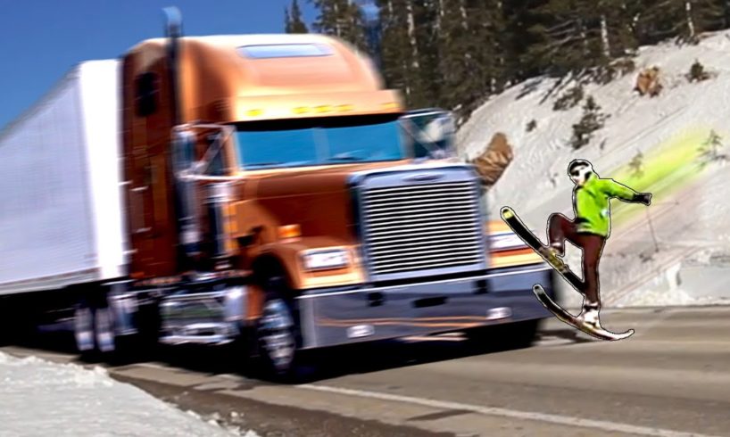 Skier Close Call! Winter Sports Fails of The Week | FailArmy