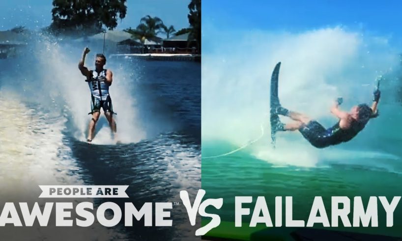 Skiing, Wakeboarding, Freerunning Wins & Fails | People Are Awesome Vs. FailArmy