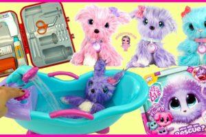 Sophie Rescues a Lilac Scruff A Luv and goes Toy Hunting at Walmart | Kids Pretend Play video