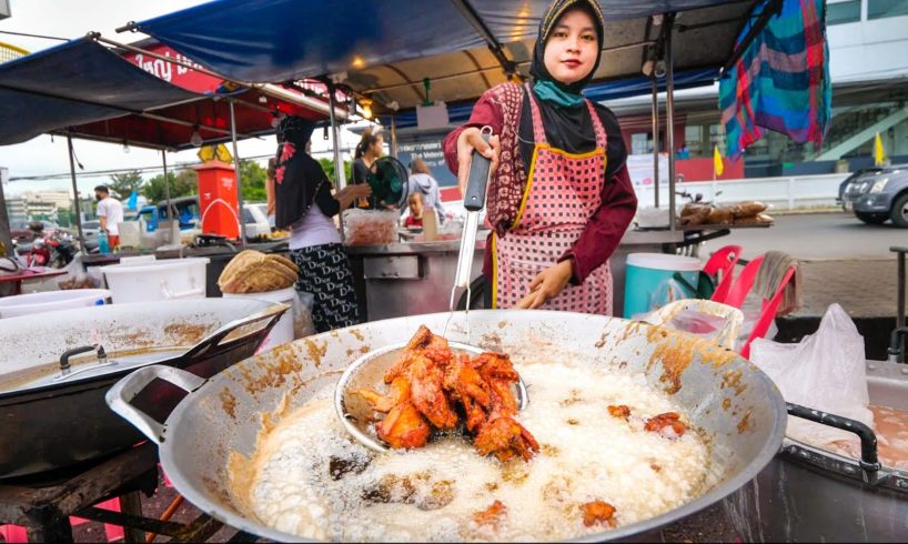Street Food FRIED CHICKEN!! ? The Ultimate Thai Fried Chicken Tour!! | Hat Yai, Thailand