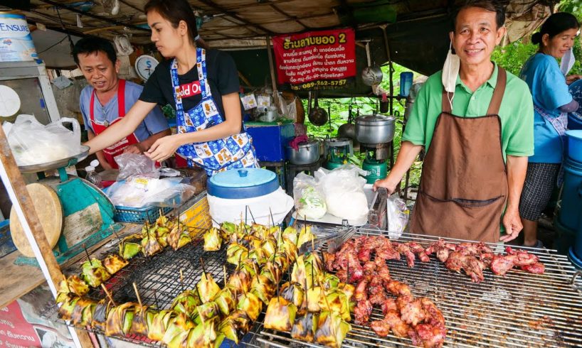 Street Food MEAT SWEATS!! ? Roadside BREAKFAST in Chiang Mai! | ลาบเนื้อดิบ