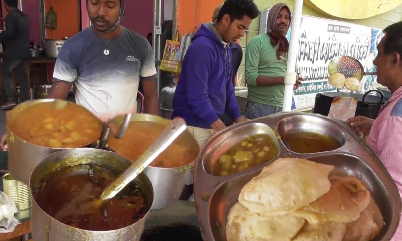 Super Dupar Breakfast | 5 Piece Hing Kachori with Potato Kabli Chola Curry @ 20 rs Only