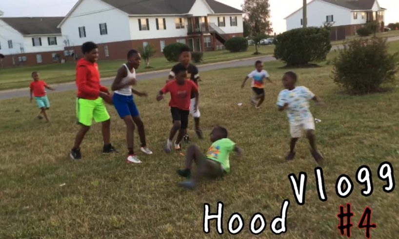 THE KIDS IN THE HOOD ARE WILD ? | FIGHTS | HOOD VLOGG #4