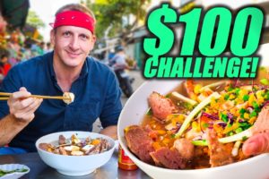 Vietnam $100 Street Food Challenge!! Best Street Food in Saigon!!!