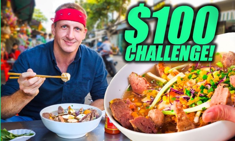 Vietnam $100 Street Food Challenge!! Best Street Food in Saigon!!!