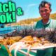 Vietnam’s Aquaman!! SPIKY Sea Urchin and Seafood FEAST!! | Surviving Vietnam Part 7