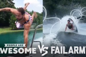 Wake Surfing Wipeouts & More | People Are Awesome vs. FailArmy