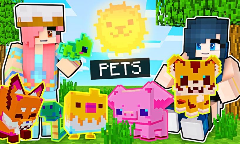 We ADOPT the CUTEST Pets in Minecraft!