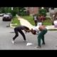 West Baltimore Girl Fight On North LongWood Hood Fights